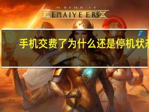 手机交费了为什么还是停机状态（手机交费）