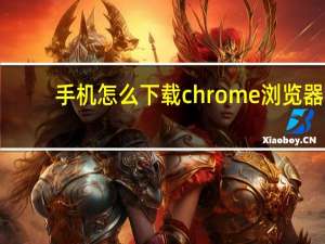 手机怎么下载chrome浏览器