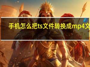 手机怎么把ts文件转换成mp4文件（ts用什么播放器）