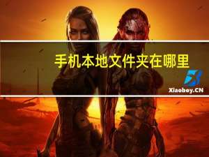 手机本地文件夹在哪里
