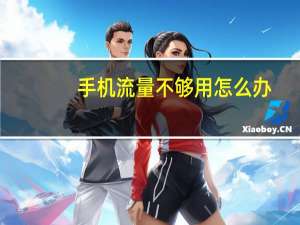 手机流量不够用怎么办（手机流量监测）