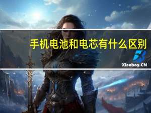 手机电池和电芯有什么区别