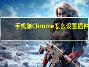 手机端Chrome怎么设置插件