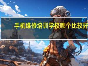 手机维修培训学校哪个比较好