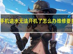 手机进水无法开机了怎么办 维修要多少钱（手机进水无法开机了怎么办）