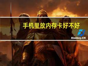 手机里放内存卡好不好
