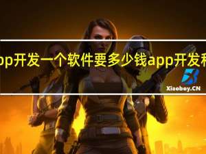 手机app开发一个软件要多少钱 app开发和制作的费用