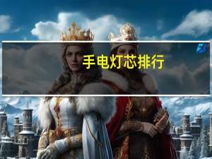 手电灯芯排行