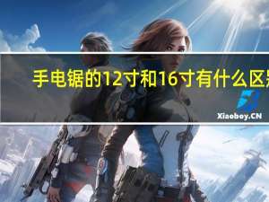 手电锯的12寸和16寸有什么区别