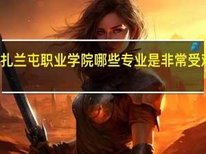 扎兰屯职业学院哪些专业是非常受欢迎的