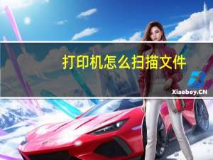 打印机怎么扫描文件（打印机怎么扫描）