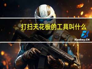 打扫天花板的工具叫什么
