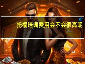 托福培训费用会不会很高呢