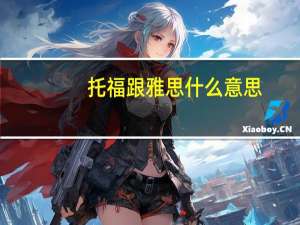 托福跟雅思什么意思