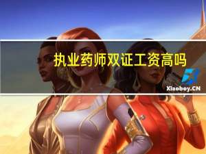 执业药师双证工资高吗