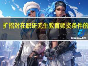 扩招对在职研究生教育师资条件的影响