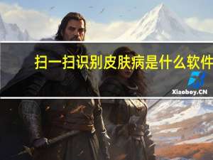 扫一扫识别皮肤病是什么软件（扫一扫识别皮肤病）