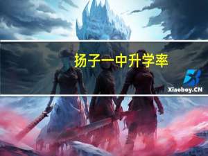 扬子一中升学率