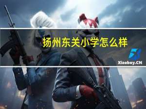 扬州东关小学怎么样