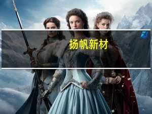 扬帆新材：公司部分产品下游可应用于3D打印领域