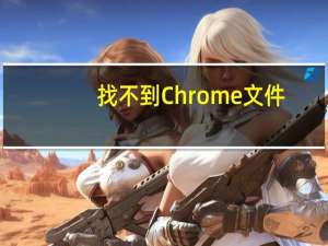 找不到Chrome文件