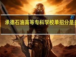 承德石油高等专科学校单招分是多少