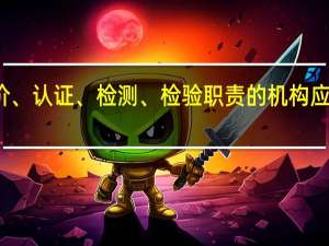 承担安全评价、认证、检测、检验职责的机构应该具备国家规定的（承担）