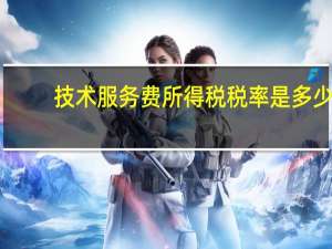 技术服务费所得税税率是多少