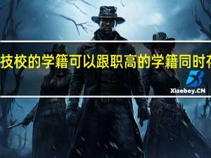 技校的学籍可以跟职高的学籍同时存在吗