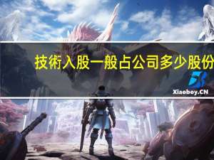 技術入股一般占公司多少股份