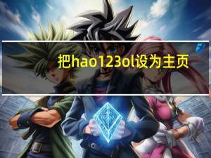 把hao123ol设为主页（hao123co设为主页）