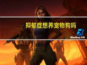 抑郁症想养宠物狗吗