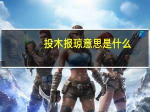 投木报琼意思是什么