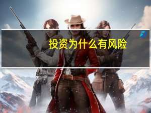 投资为什么有风险
