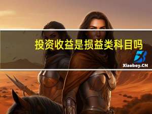 投资收益是损益类科目吗