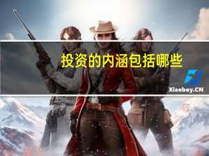 投资的内涵包括哪些