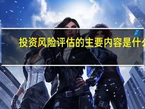 投资风险评估的主要内容是什么