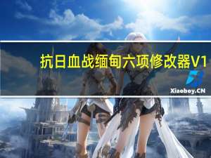 抗日血战缅甸六项修改器 V1.0 绿色版（抗日血战缅甸六项修改器 V1.0 绿色版功能简介）