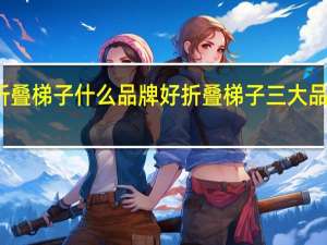 折叠梯子什么品牌好 折叠梯子三大品牌介绍
