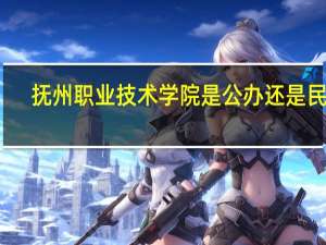 抚州职业技术学院是公办还是民办