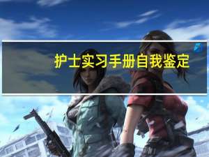 护士实习手册自我鉴定