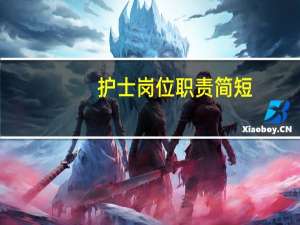 护士岗位职责简短