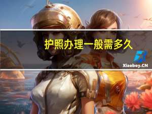 护照办理一般需多久