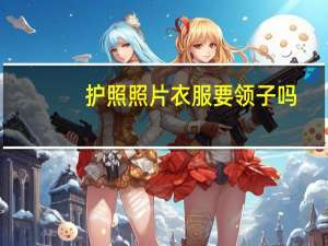 护照照片衣服要领子吗