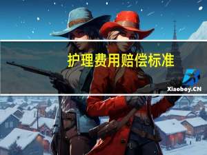 护理费用赔偿标准