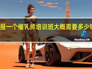 报一个催乳师培训班大概需要多少钱价格