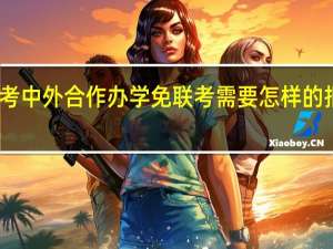 报考中外合作办学免联考需要怎样的报考要求