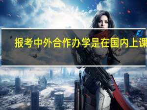 报考中外合作办学是在国内上课吗