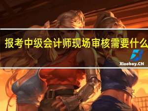报考中级会计师现场审核需要什么材料