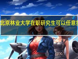 报考北京林业大学在职研究生可以任意挑选专业吗